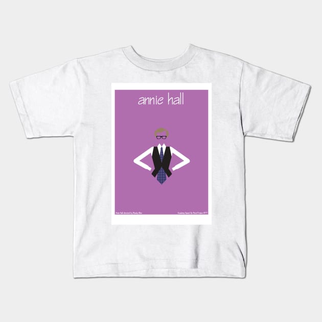 Annie Hall Kids T-Shirt by gimbri